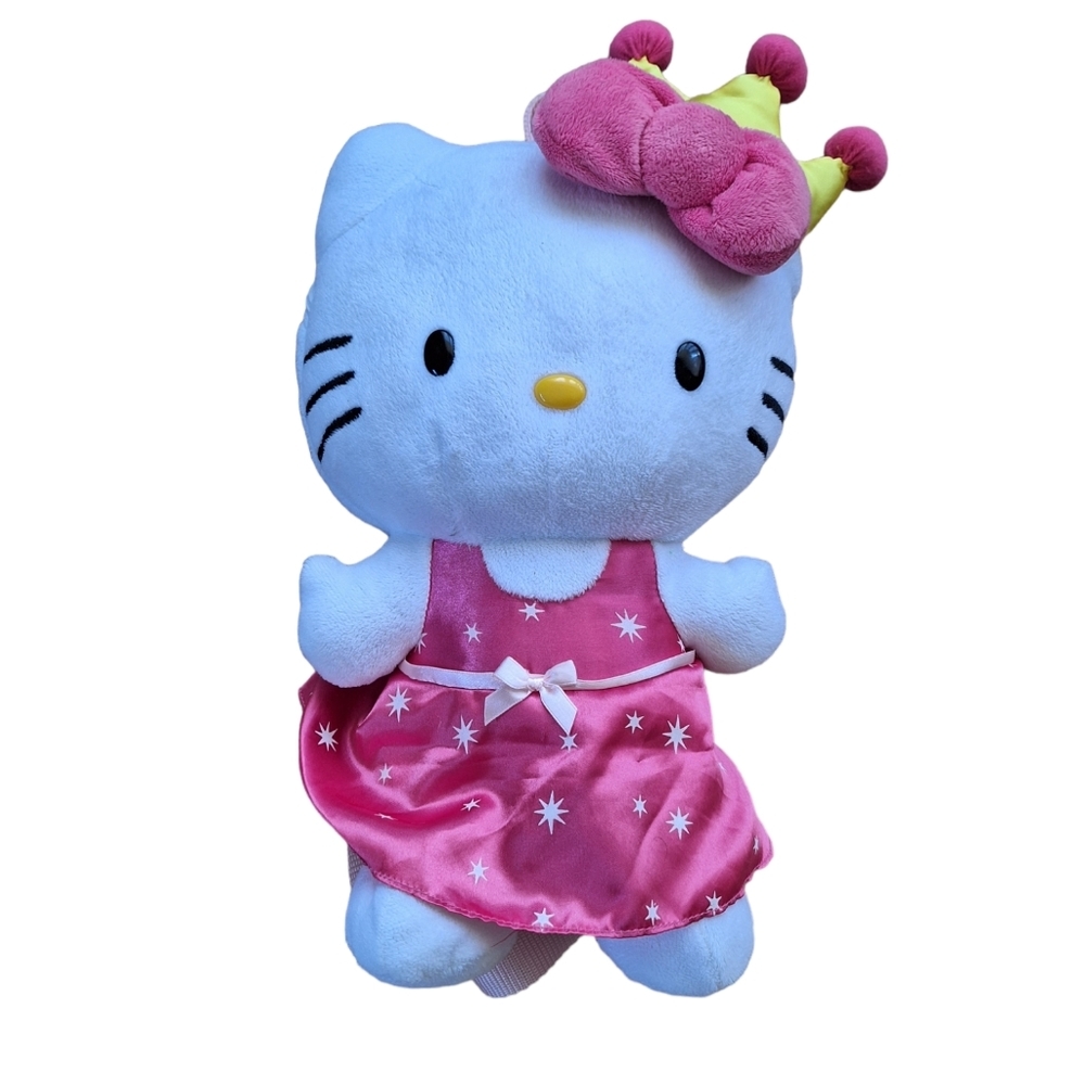 Princess Hello Kitty Plush Backpack